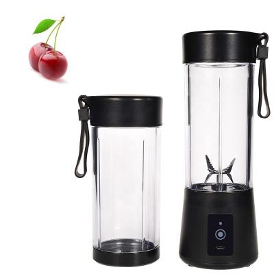 China 2021 400mL Rechargeable Car Portable Smoothie Blender With 6 Blade 304 Stainless Steel Portable Juicer Blender for sale