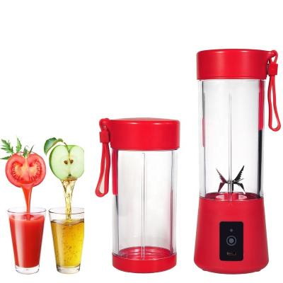 China Amazon Car Juicers 400ML+380ML Hot Electronic Shaker Blender Food Grade Banana Smoothies Blender Electric Plastic Fruit Machine for sale