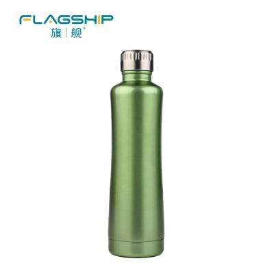 China PORTABLE 500ml Cola Water Bottle Cola Shape Stainless Steel Double Wall Vacuum Water Bottle With Lid Cup Warmer for sale