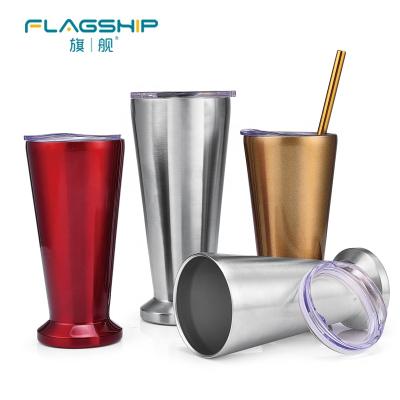 China PORTABLE Custom Coffee Travel Vacuum Insulated Cup Stainless Steel Thermal Tumbler Mug with Lid and Straw for sale