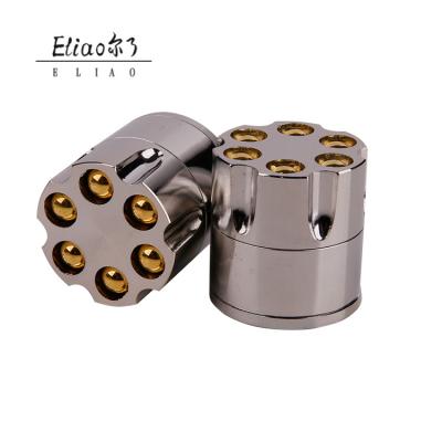 China Erliao Zinc Alloy Yiwu Herb Grinder 3 Layer Herb Tobacco Grinder Pocket Smoke Herbal Grinder 30MM' Layer for sale