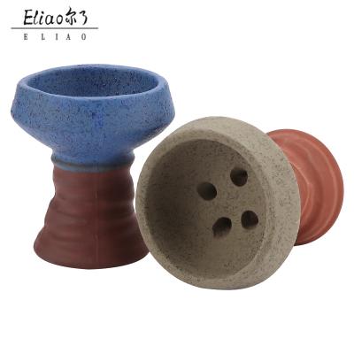 China Super Hot Selling Shisha Bowl Adult Eliao Hookah Level Shisha Bowl Good Workmanship Wholesale Ceramic Shisha Head for sale