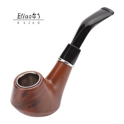 China Cheap Special Tobacco Herb Resin Smoking Pipe Eco-Friendly Wholesale Smoking Pipe Eliao Resin Color for sale