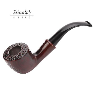 China Yiwu Erliao Design Tobacco Pipe Resin Eco-Friendly Classic Smoking Pipe for sale