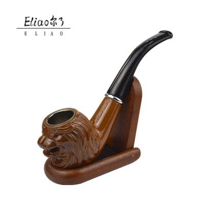 China Hot Selling Traditional Erliao Resin Smoking Pipe Smoking Tobacco Pipes Wholesale for sale