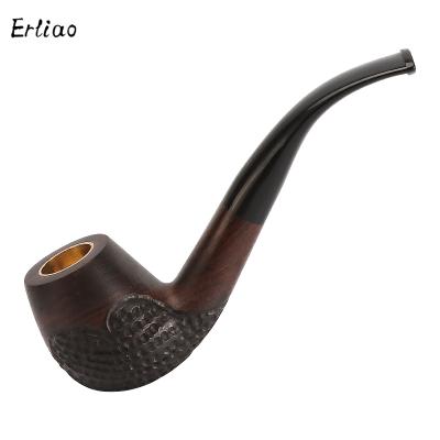 China Erliao Traditional Three Uses Wholesale High Quality Handmade Wooden Tobacco Pipe Smoking Pipe Tobacco Pipe For Sale for sale