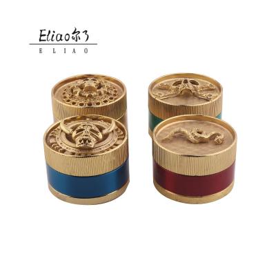 China Wholesale Tobacco Herb Grinder Yiwu Erliao Herb Grinder Marble Herb Grinder Znic Metal Alloy for sale