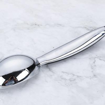 China Solid Stainless Steel Dishwasher Safe Easy Grip Handle Cookie Scoop Viable Ice Cream Scooper for sale