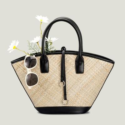 China Luxury High Quality Straw Bags For Ladies Women Beach Handbags Tote Crossbody Large Capacity Vintage Basket Bags Factory Direct Sales for sale