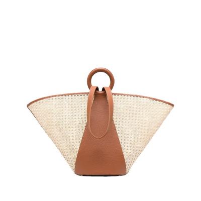 China High Quality Summer Tote Bag Bag latest\fasion factory direct sale hollow-out luxury handbag large capacity women straw and ladies beach bags for sale