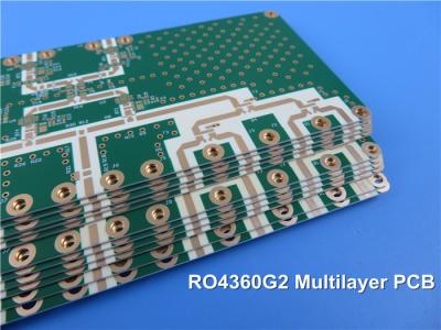 China Placa de alta frequência do PWB de 8mil RO4360G2 Rogers para transceptores pequenos da pilha à venda