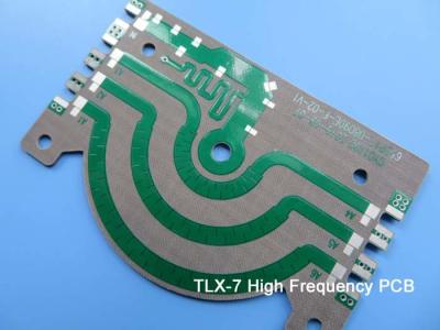 China 1oz Taconic TLX-7 Green Soldermask 50 Mil RF PCB 2-Layer Circuit for sale