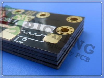 China Doppelseitige F4BTMS1000 PCB 6,35 mm dicke, nackte Kupferschaltungen zu verkaufen