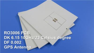 Cina PWB ad alta frequenza del circuito del PWB 2-Layer Rogers 3006 25mil 0.635mm di microonda di Rogers RO3006 DK6.15 DF 0,002 in vendita