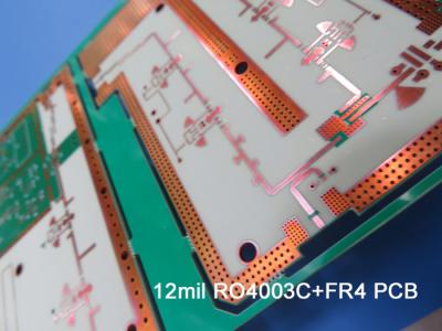 중국 4 자동차 레이더를 위한 레이어 2 온스 로저스 4003C 다층 PCB 고주파 판매용