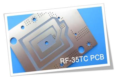 Cina Circuito ad alta frequenza Taconic di rame del PWB di RF-35TC 0.3mm 1oz rf in vendita