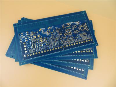 China Matt Blue 50 Ohm Impedance Controlled PCB for Medical Equipment for sale