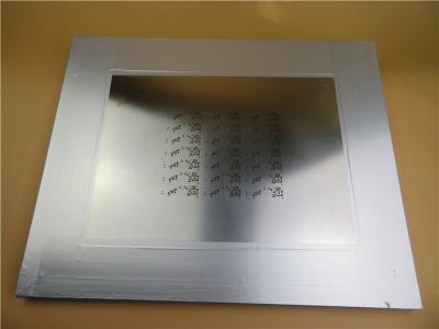 China Aluminium gestaltete 520x420mm, die Laser SMT-Schablone für PLCC QFP 0402 schnitt zu verkaufen