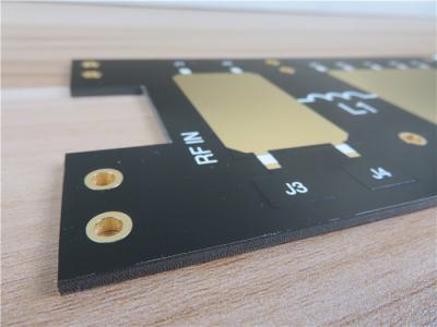 Китай PCB двойного слоя высокочастотный построенный на 2oz меди 3.0mm PTFE с DK2.2 для систем радио продается