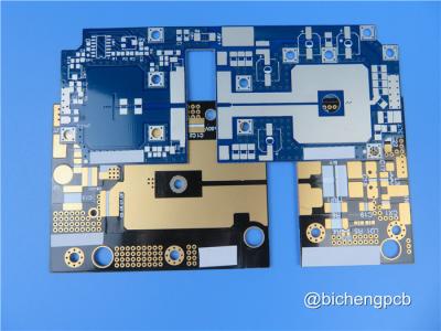 China O dobro da placa 1.0mm do PWB de TRF-45 RF tomou partido condutibilidade térmica alta à venda