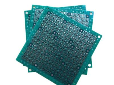 China Via Gevulde die PCB via in Raad van de Stootkussenkring 0.6mm Multilayer PCB op 6 Laag met Blinden via voor GPS-het Volgen wordt voortgebouwd Te koop