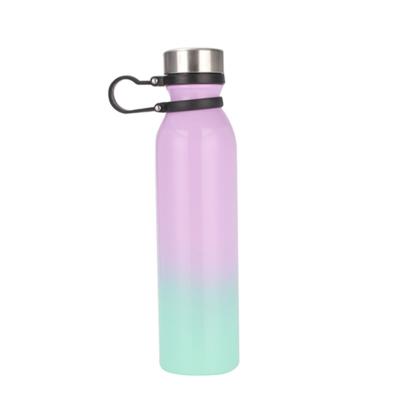 China Sustainable Custom Sport Logo 25oz 750ml Double Wall Insulated Stainless Steel Vacuum Thermos For Outdoor Mountaineering And Camping for sale