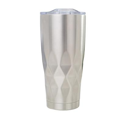 China Wholesale Stocked Travel Drinkware Double Walled SS304 Hot And Cold Mug 22oz Vacuum Insulated Tumbler With BPA Free Lid for sale