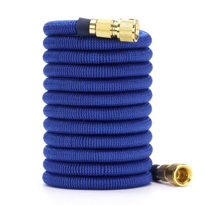 China Sell ​​Flexible Telescopic Magic Hose Factory EU Gunmetal Gunmetal Spray Gun Garden Water Gun Outdoor High Pressure Hose for sale