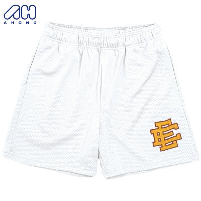 China 2023 Summer Beach Mesh QUICK DRY Loose Breathable Shorts Sports Custom Logo Plus Size Abbreviations Casual Men for sale