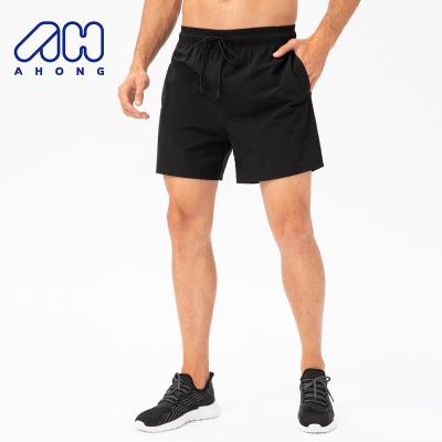 China 2023 New Product Custom Logo Summer Men's Gym Quick Dry Fitness Breathable Sports Breathable Shorts Gym Workout Sweat Active Shorts for sale