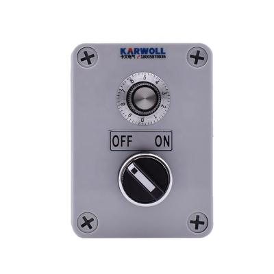 China ABS Knob Switch Box Potentiometer Box Frequency Converter Motor Speed ​​Controller for sale