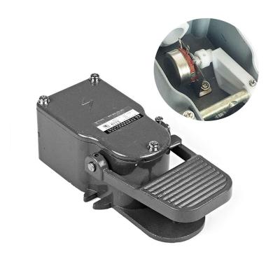 China Aluminum Switch Speed ​​Pedal Potentiometer 4.7k/10k/22K Foot Switch Frequency Controller Governor Motor Government Pedal Switch for sale