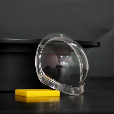 China High Transmittance PMMA Lens Dome Cover Half Ball Spherical Lenses Custom Plastic Optical Lenses Plano-convex Lens For VR Lens for sale