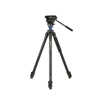 China Free Shipping PORTABLE 3 Section Camcorder Adjustable Single Tube Aluminum Video Tripod for Video Camera for sale