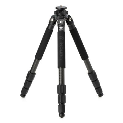 China PORTABLE free shipping outdoor shooting leg fish tripod 4 section carbon fiber adjustable professional photography tripod for sale