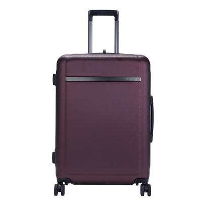 China PC Customized 100% Polycarbonate Hardside Suitcase Luggage With TSA Approved Lock For Business Travel for sale