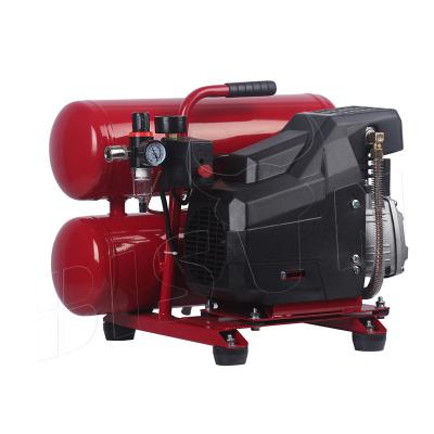 China Bison China Portable Electrical Air Lubricated Compressor Pistons Machinery 220v 20l Air Compressor With Tank for sale