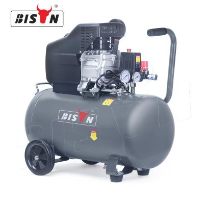 China Bison China Air Compressor 50L 1.5Kw 230V Lubricated Direct Driven Air Compressor for sale