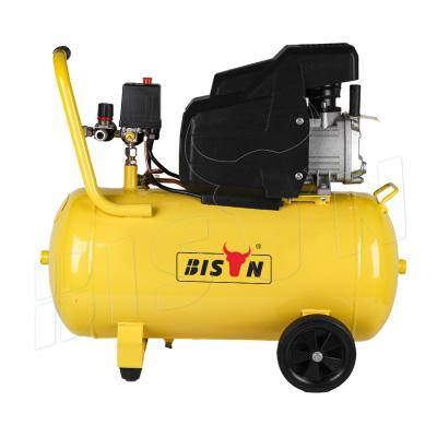 China Bison China 230V 220V Lubricated 8Bar Direct Driven Type Reciprocating Air Compressor Machinery for sale