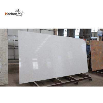 China Durable Horizon 2023 3 cm Quartz Slab 2cm Quartz Countertop Silver Stone Slab for sale