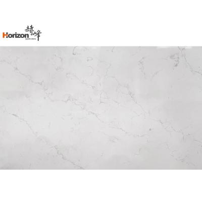 China Durable Horizon 10mm Thickness Quartz Slab 12mm Sheet Quartz Vanity Tops 2023 Artificial Stone Slab for sale