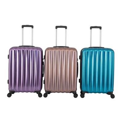 China New Fashion Trendy Style Eco Friendly Recyclable PET Material Luggage Suitcase Sets for sale