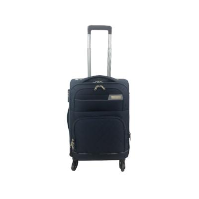 China 2021 New Design Good Quality Nylon And Polyester Fashionable Waterproof Soft Luggage 3pcs Luggage Sets for sale