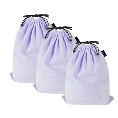 China Reusable wholesale cheap gift bag shoe bag dust drawstring cotton canvas custom price logo for sale