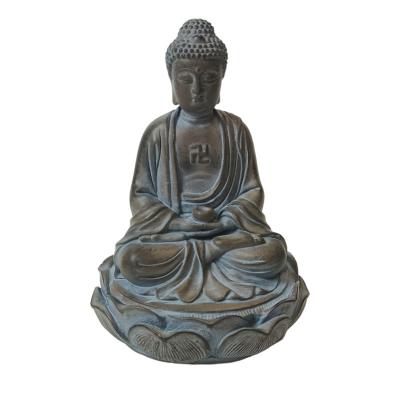 China Africa Customized Small Garden Buddha Statue , Resin Ornaments Table Desk Sculpture Home Decor for sale