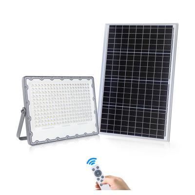 China High brightness KCD factory rechargeable ip65 300w manufacturer led solar dusk to dawn waterproof flood light for sale