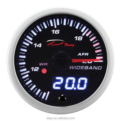 China 52mm SLD Air Fuel Ratio 0-5V Output With Auto O2 Sensor Gauge LSU4.9 Depo Racing AFR Wide Band 52mm for sale