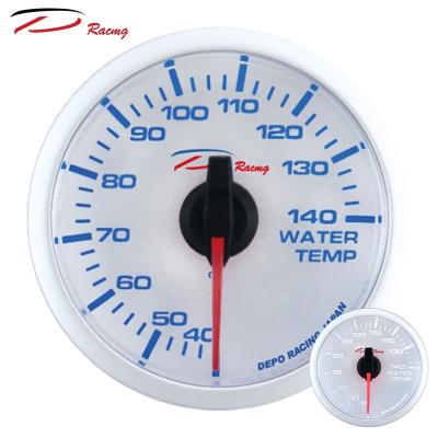 China Aluminum 60mm Water Temperature Stepper Motor Auto Wrap Gauge for sale