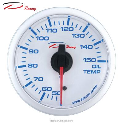 China 60mm Oil Temp Stepper Motor Automobile Packing Aluminum Gauge for sale