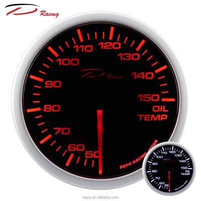 China 52mm Aluminum Oil Temp Stepper Motor Racing Auto Racing Gauge for sale